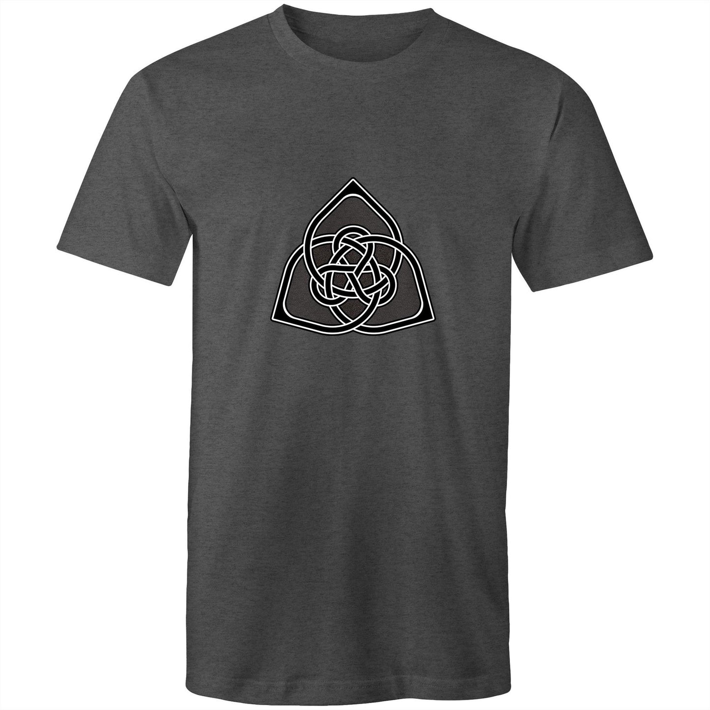 Men's Earthfolk T shirt - Celtic Shadow - The Crescent Moon