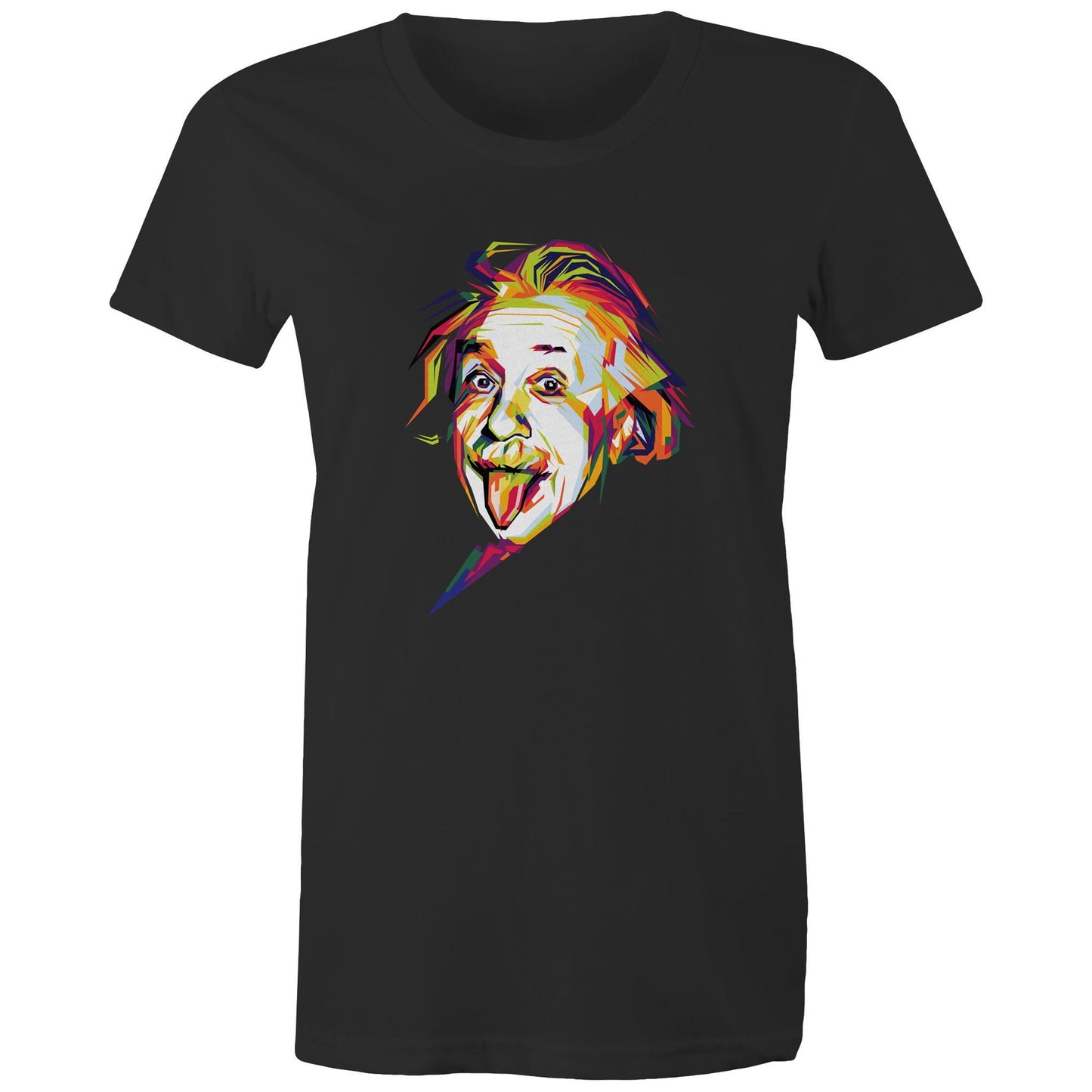 Women's Earthfolk T shirt - Cheeky Einstein - The Crescent Moon