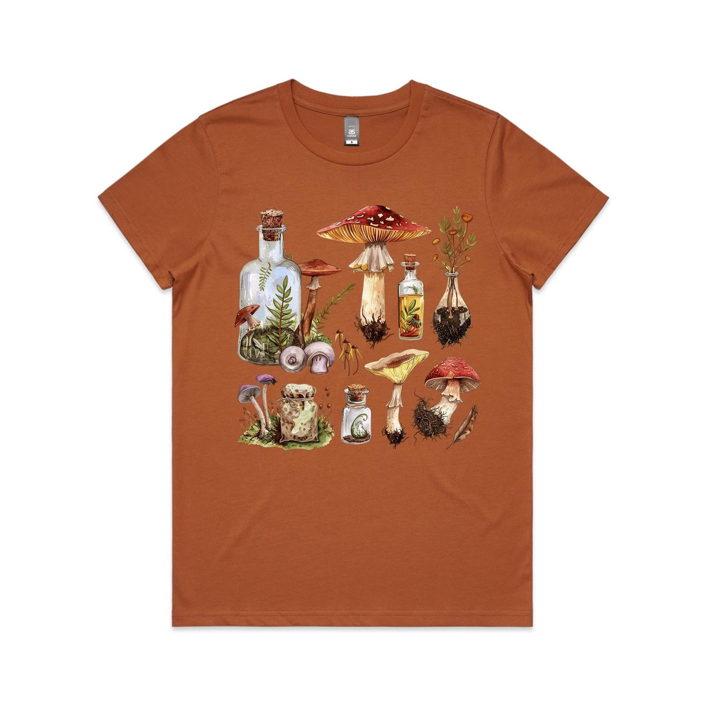 Women's Earthfolk T-shirt - Mushroom Potions