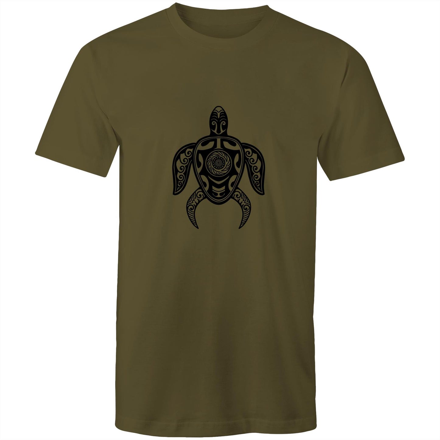 Men's Earthfolk T shirt - Totem Turtle - The Crescent Moon