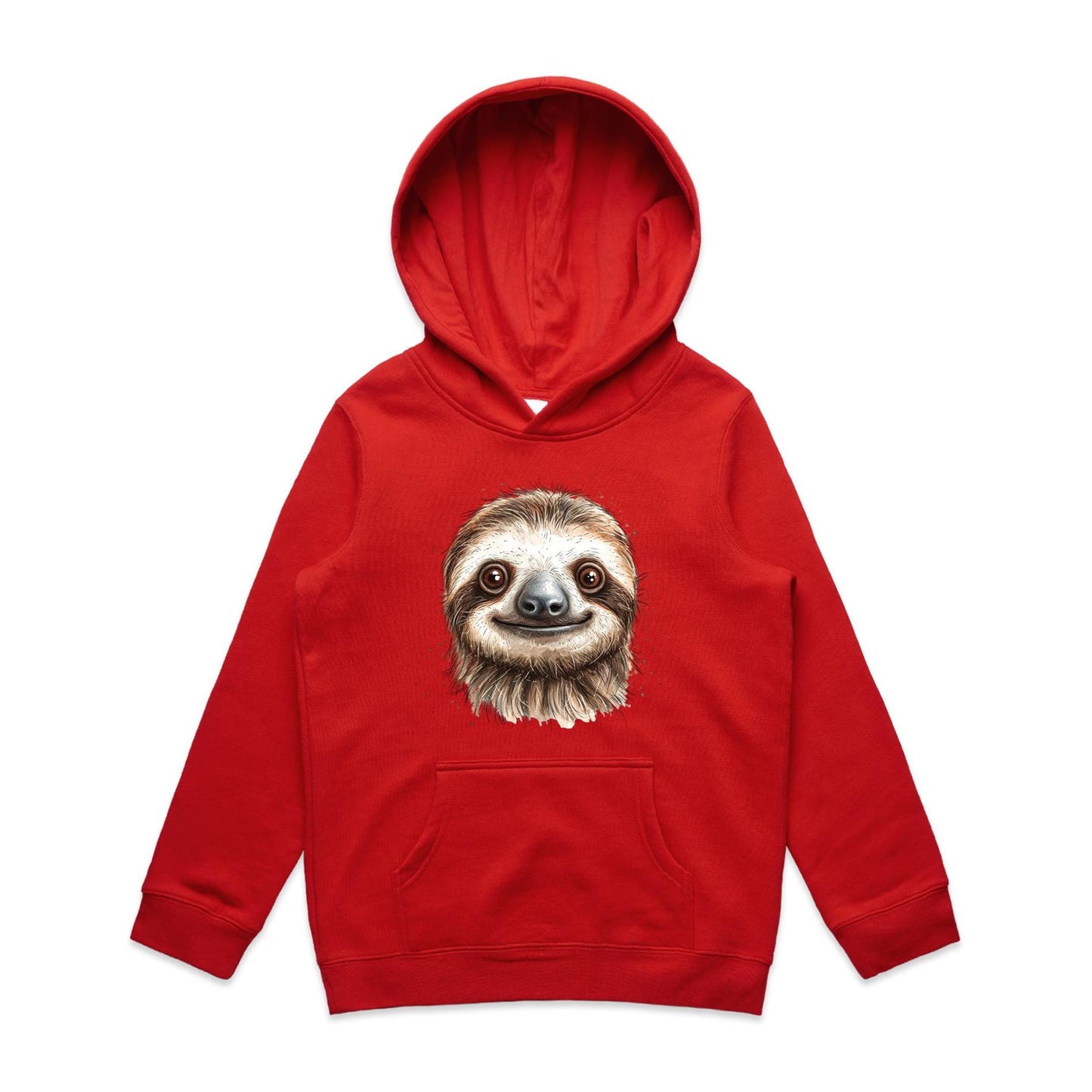Kids Earthfolk Hoodie - Sloth - The Crescent Moon