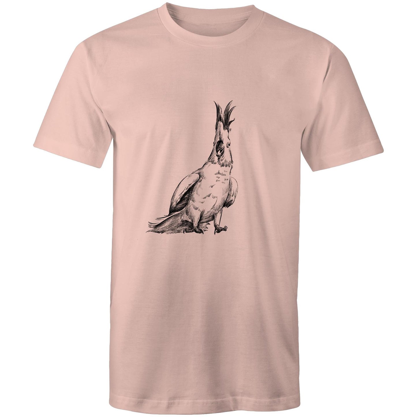 Men's Earthfolk T shirt - Being Cocky - The Crescent Moon