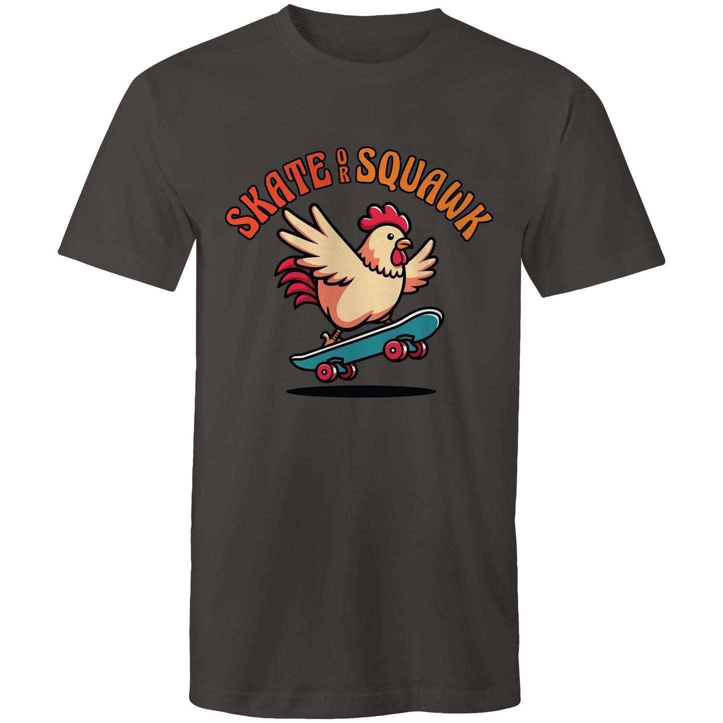 Men's Earthfolk T shirt - Skater Chook