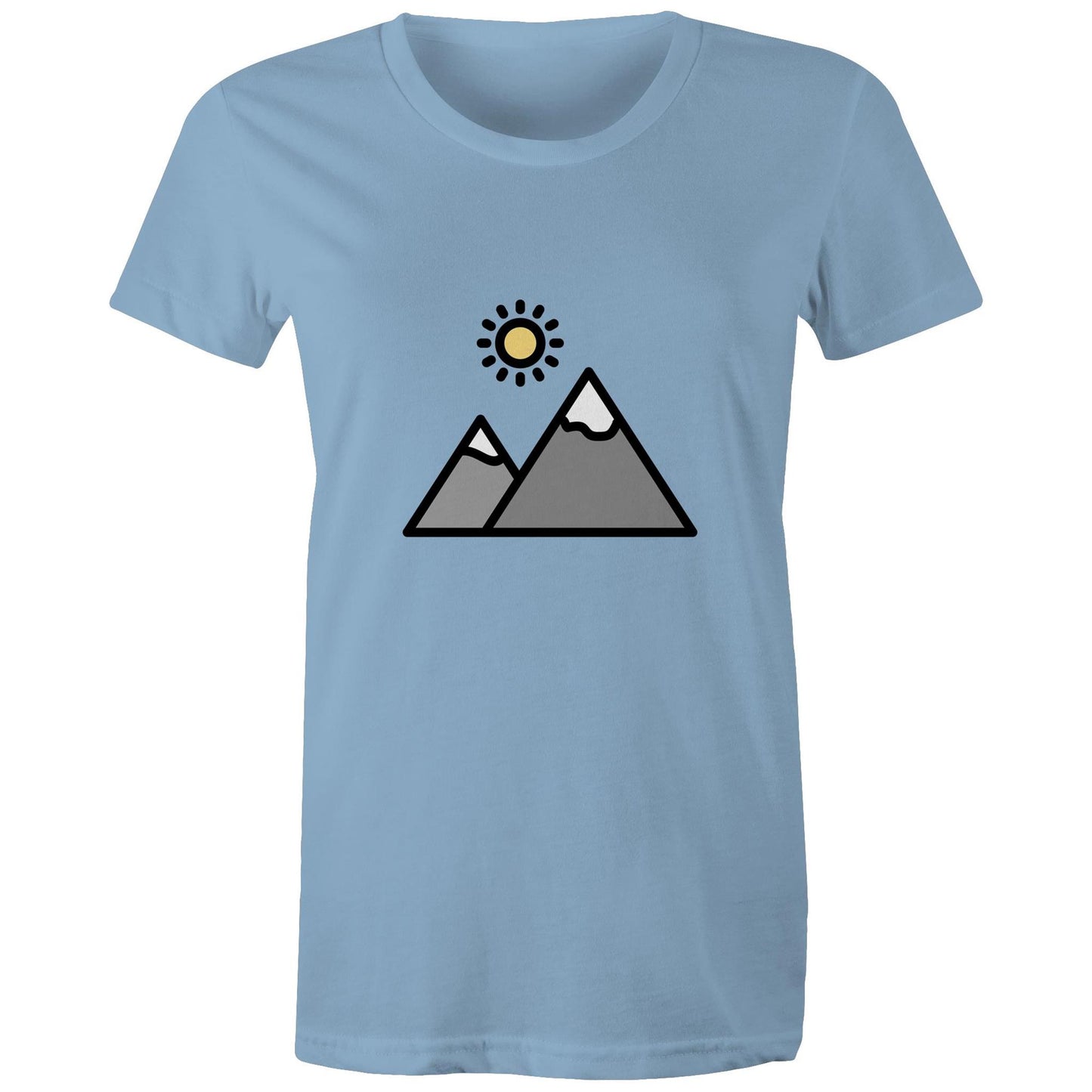 Women's Earthfolk T shirt - Twin Peaks - The Crescent Moon