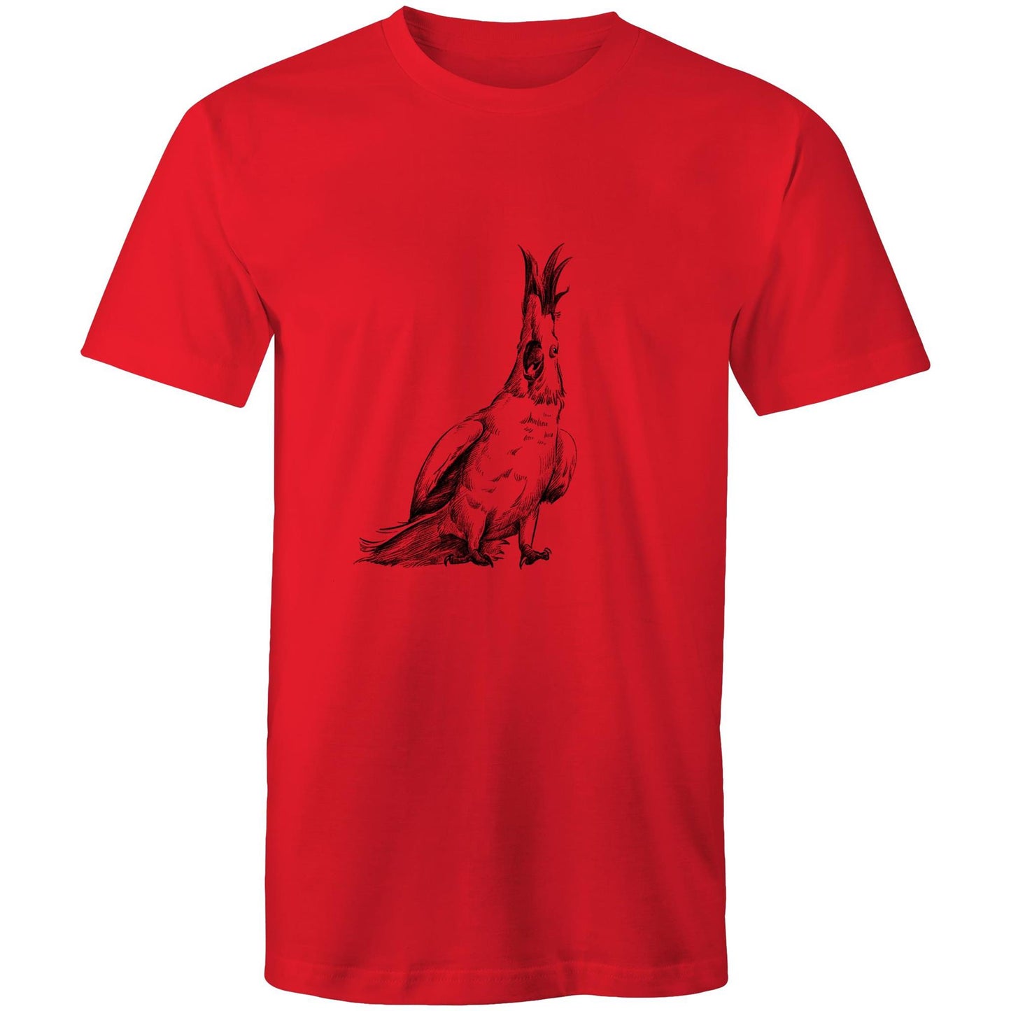 Men's Earthfolk T shirt - Being Cocky - The Crescent Moon