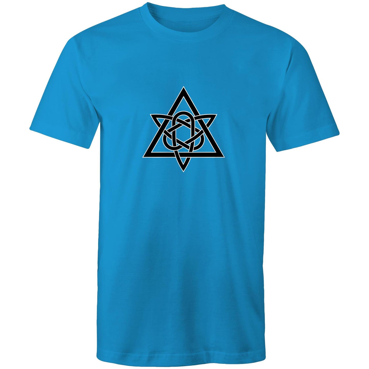 Men's Earthfolk T shirt - Celtic Geometry - The Crescent Moon