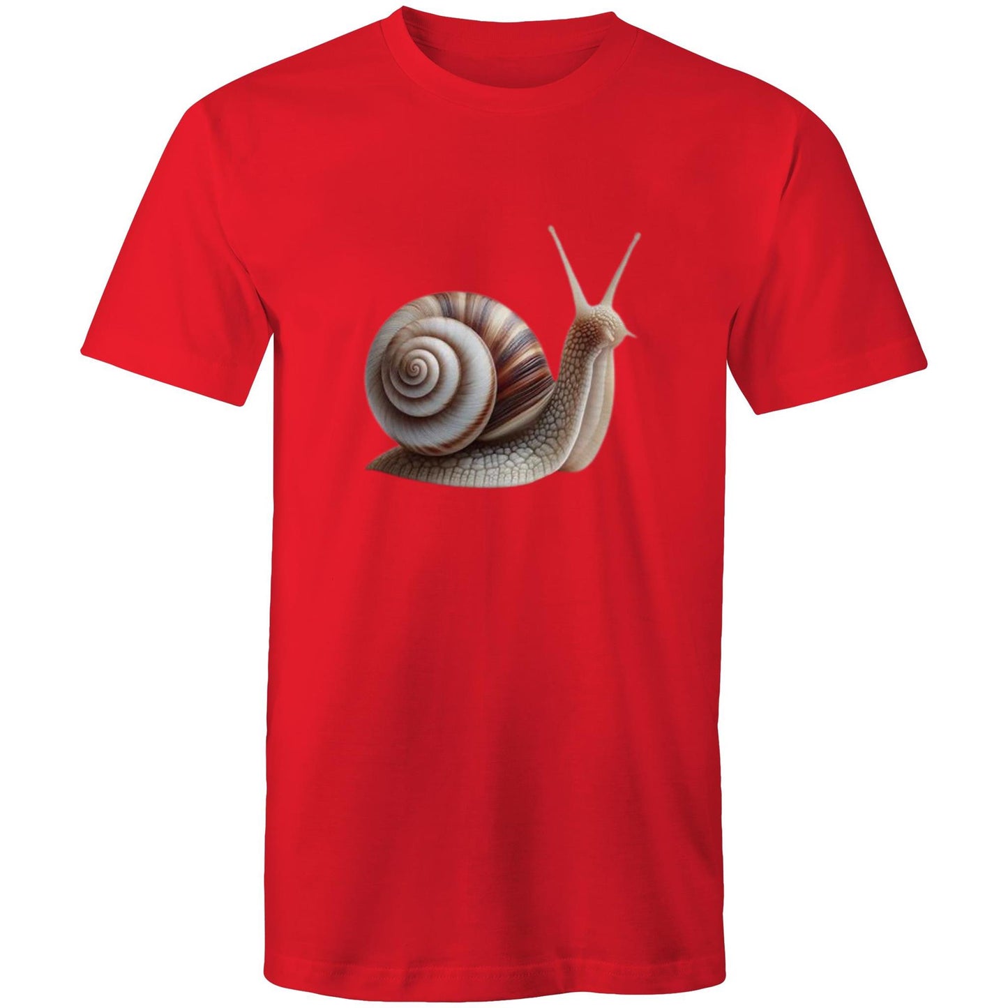 Men's Earthfolk printed T shirt - Snail - The Crescent Moon