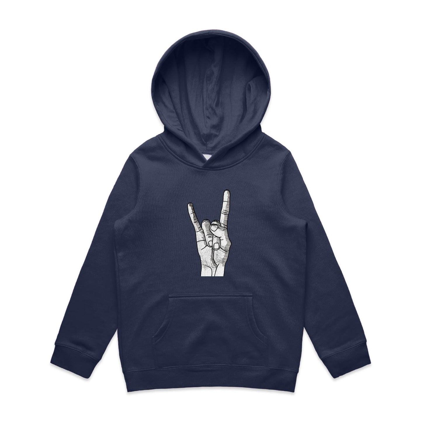 Kids Earthfolk Hoodie - Rock On