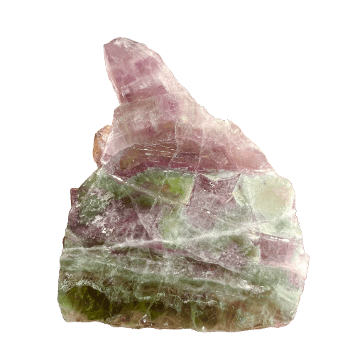 Fluorite Crystal Slab Polished - The Crescent Moon