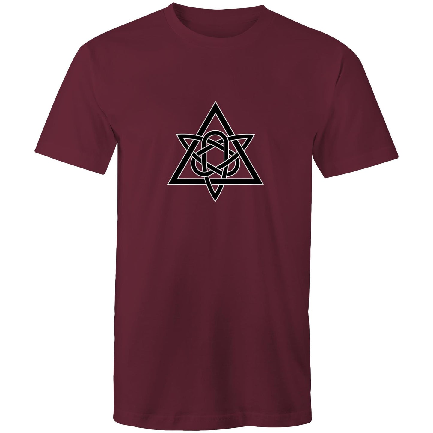 Men's Earthfolk T shirt - Celtic Geometry - The Crescent Moon