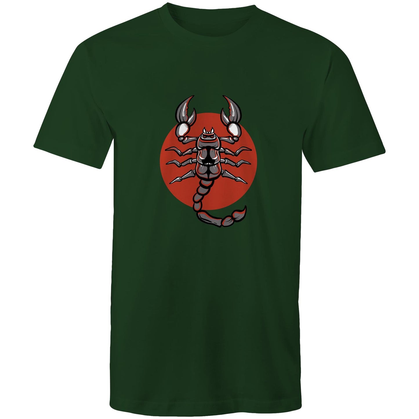Men's Earthfolk Printed T shirt - Scorpion - The Crescent Moon