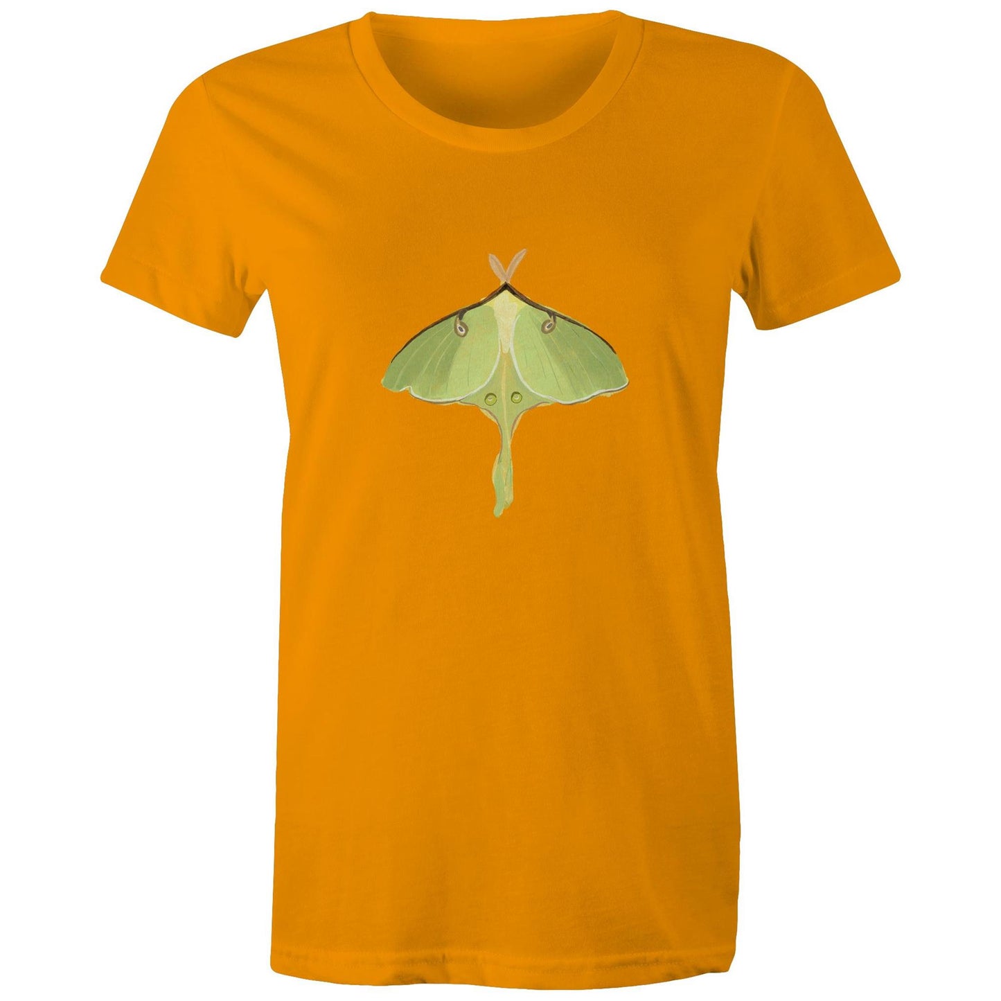 Earthfolk Printed T shirt - Women's Relaxed Fit - Luna Moth