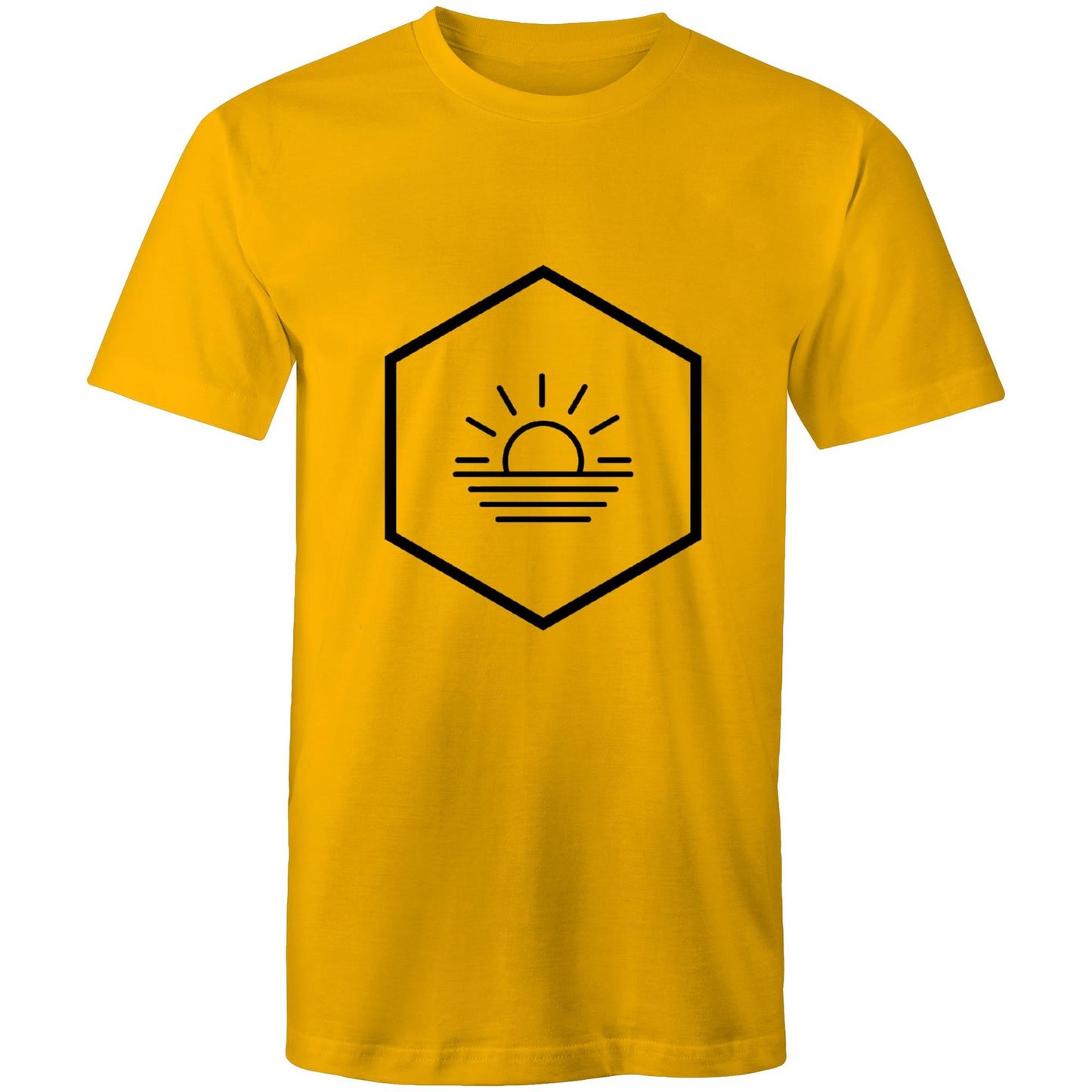 Men's Earthfolk Sunset T shirt - The Crescent Moon