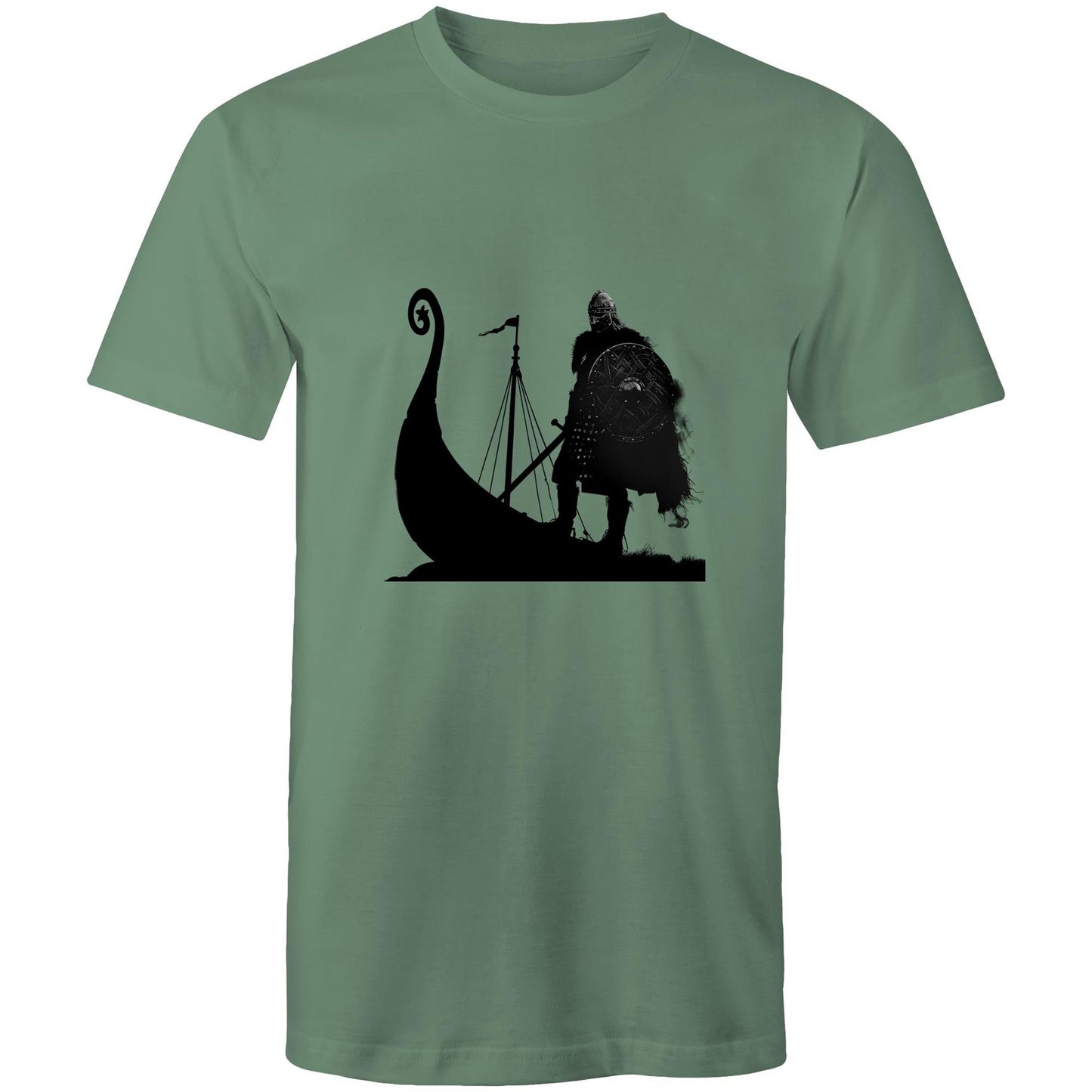 Men's Earthfolk T shirt - Viking Berserker - The Crescent Moon
