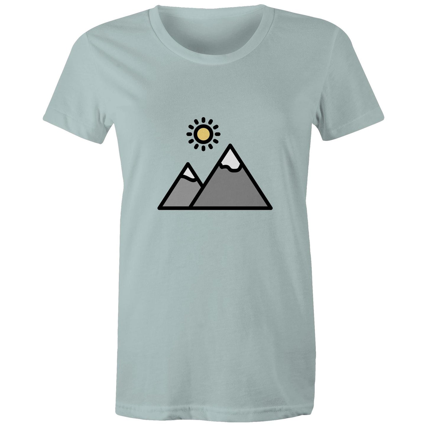 Women's Earthfolk T shirt - Twin Peaks - The Crescent Moon
