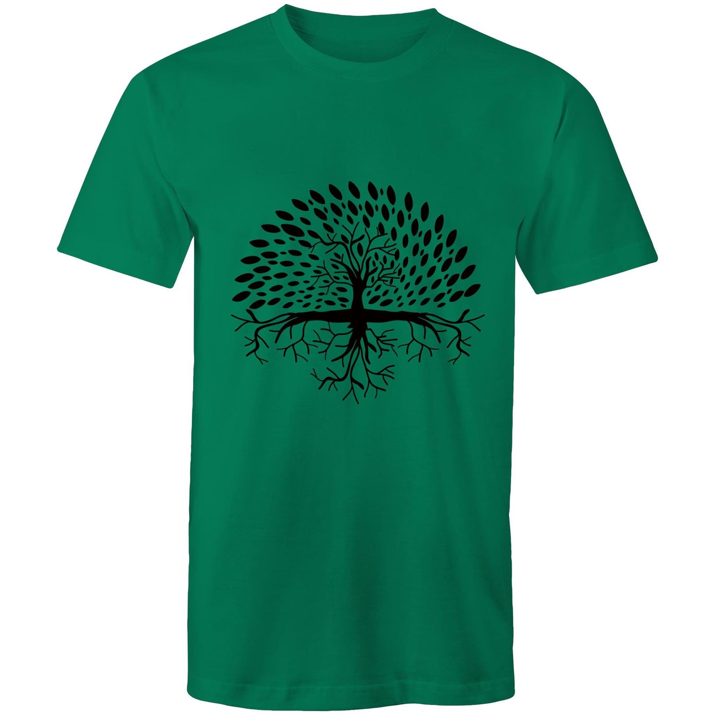 Men's Earthfolk Printed T shirt - Tree of Life - The Crescent Moon