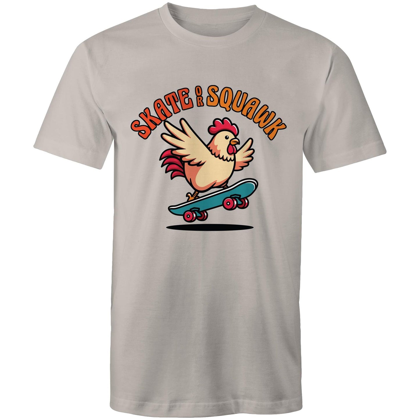 Men's Earthfolk T shirt - Skater Chook