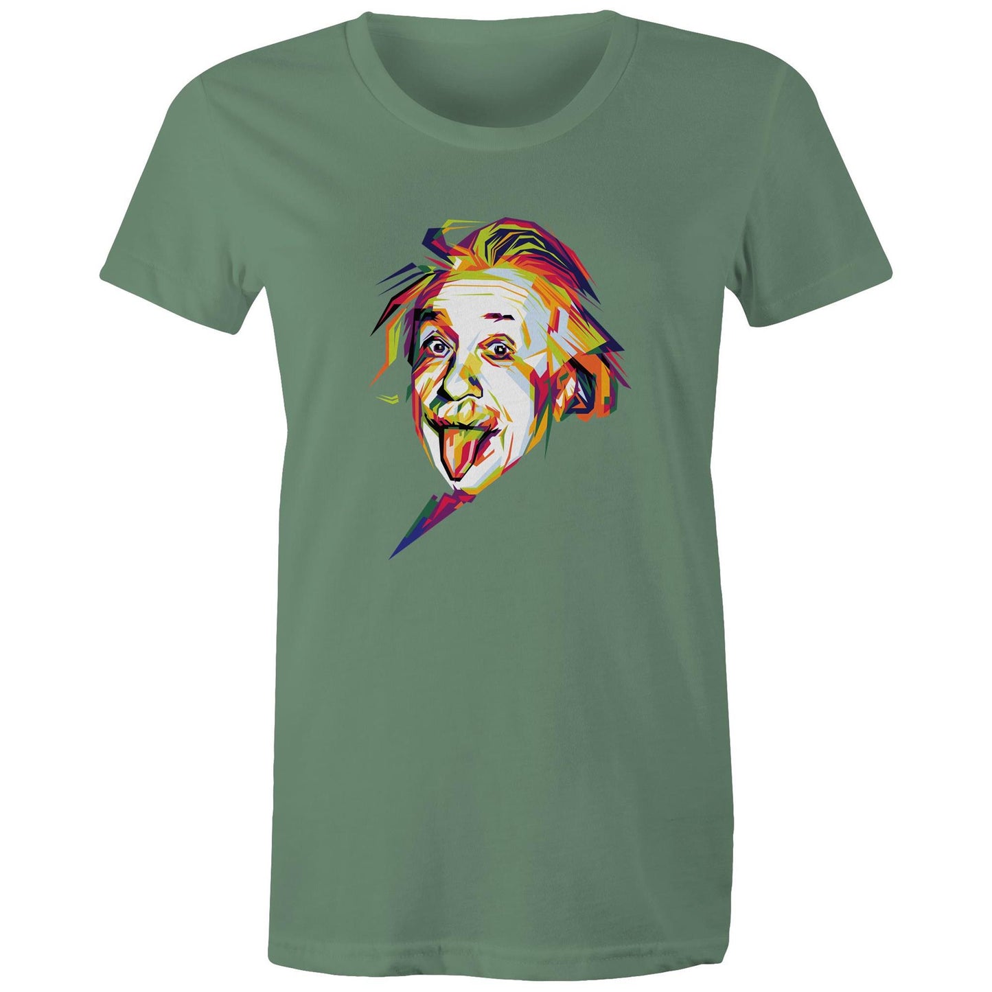 Women's Earthfolk T shirt - Cheeky Einstein - The Crescent Moon