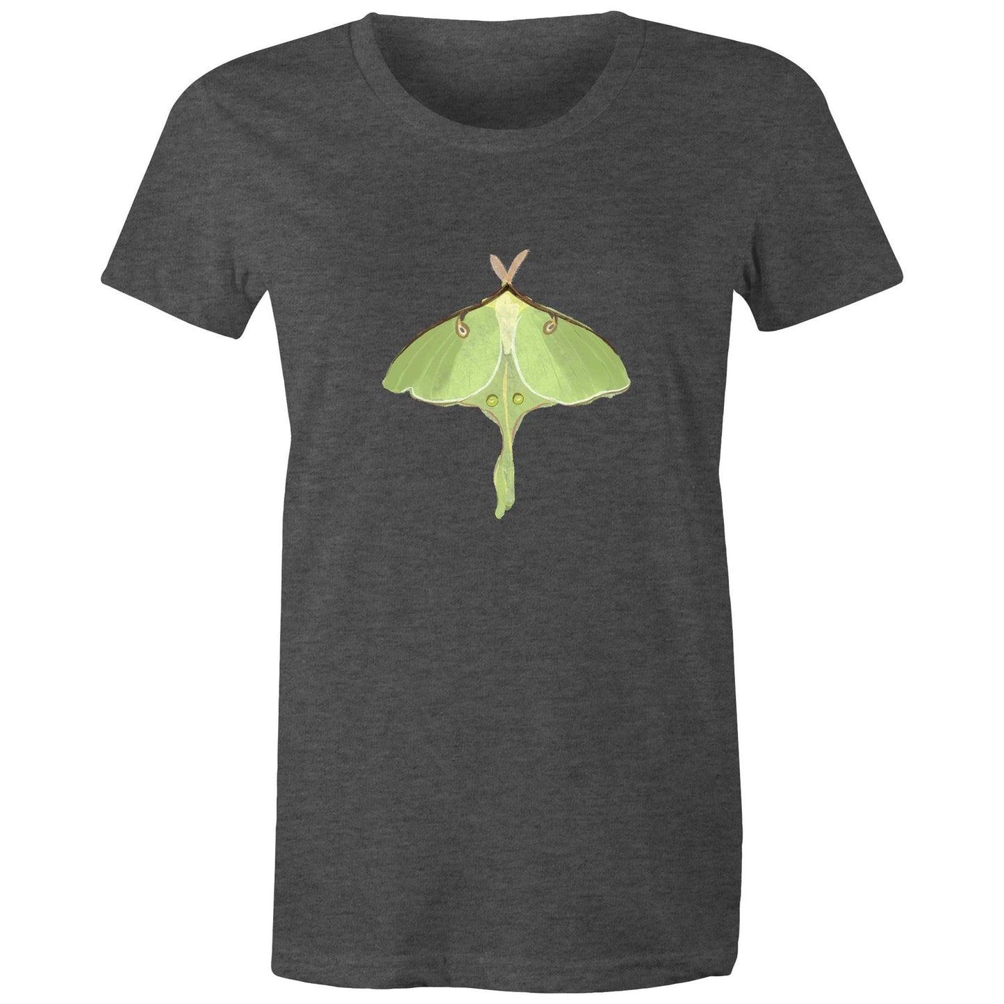 Earthfolk Printed T shirt - Women's Relaxed Fit - Luna Moth