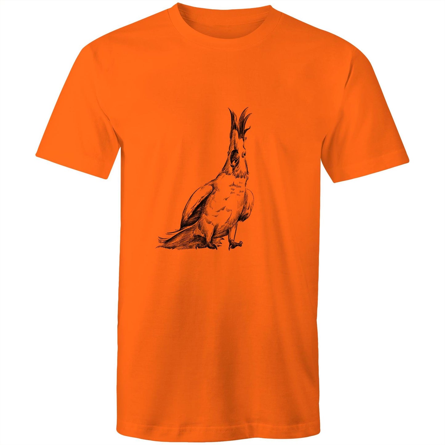 Men's Earthfolk T shirt - Being Cocky - The Crescent Moon
