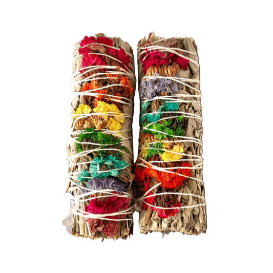 Chakra White Sage Smudge Stick - The Crescent Moon