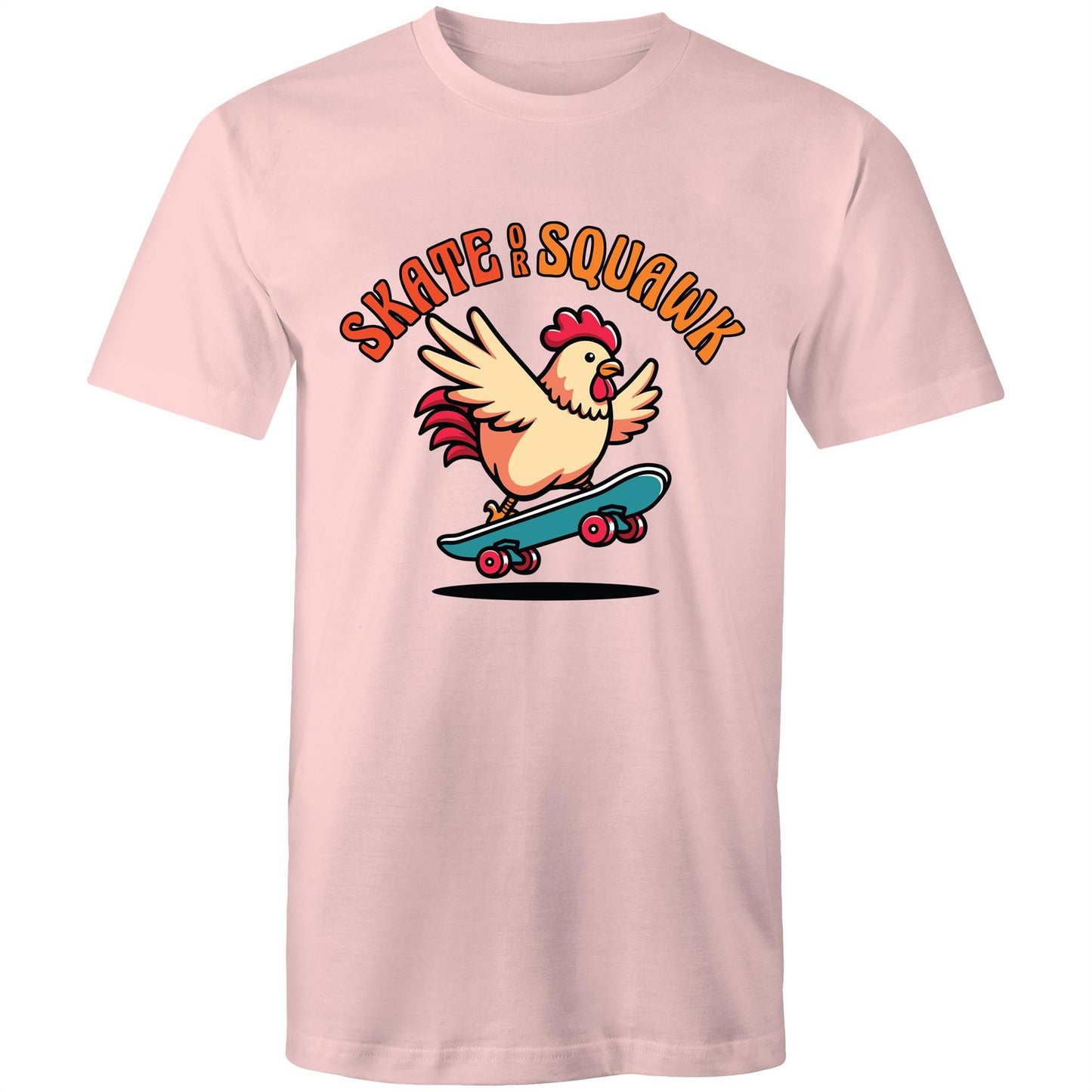 Men's Earthfolk T shirt - Skater Chook