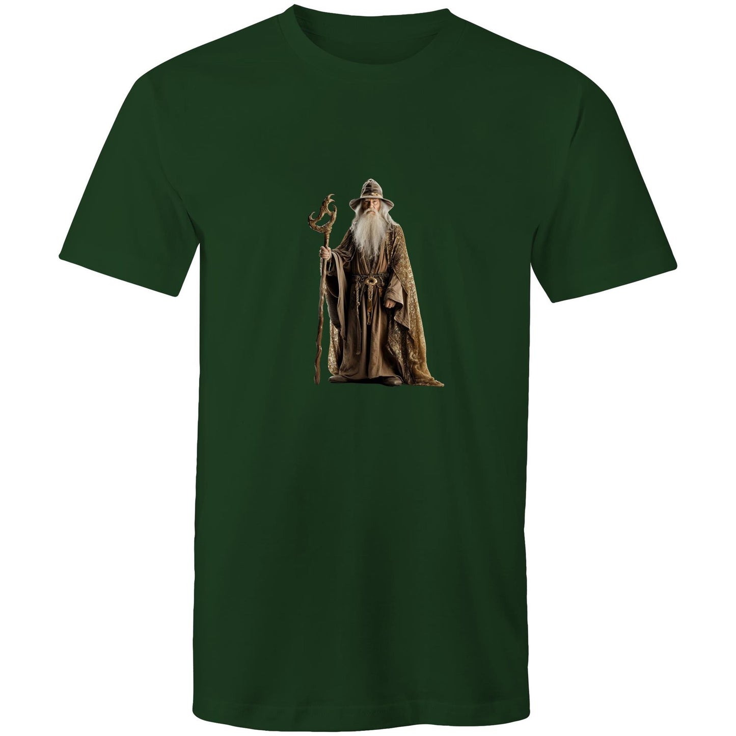 Men's Earthfolk Printed T shirt - Wise Wizard