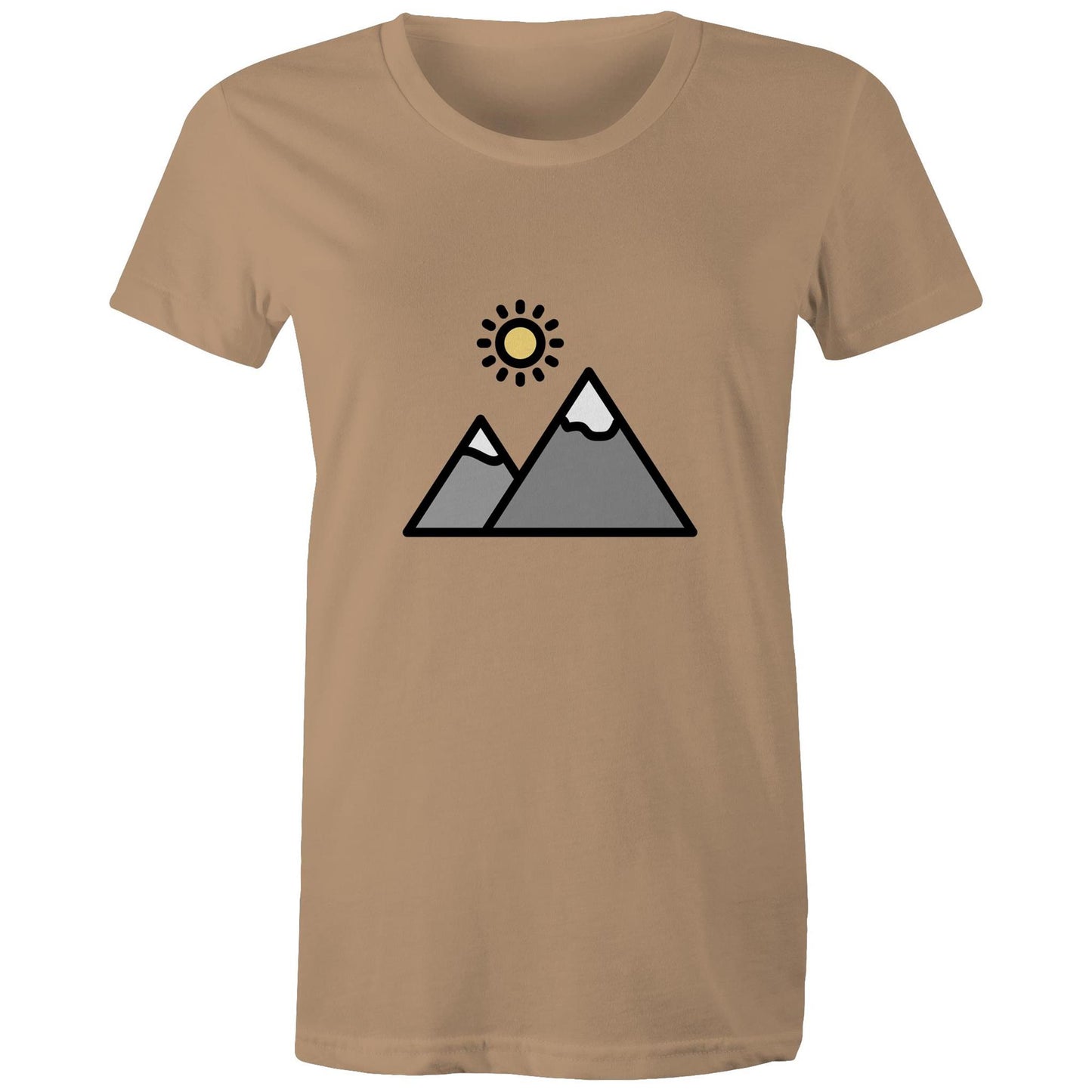 Women's Earthfolk T shirt - Twin Peaks - The Crescent Moon