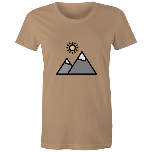 Women's Earthfolk T shirt - Twin Peaks - The Crescent Moon