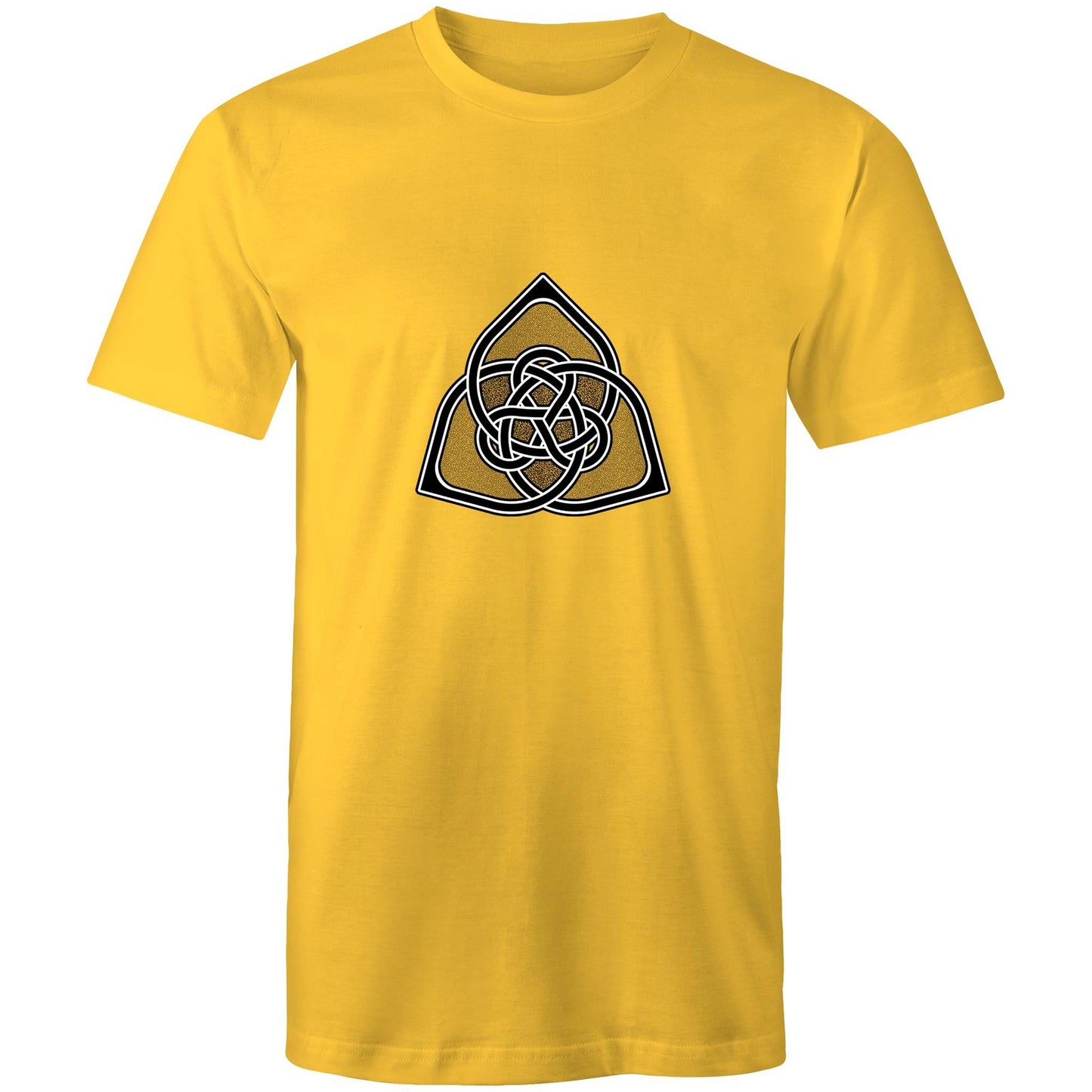 Men's Earthfolk T shirt - Celtic Shadow - The Crescent Moon