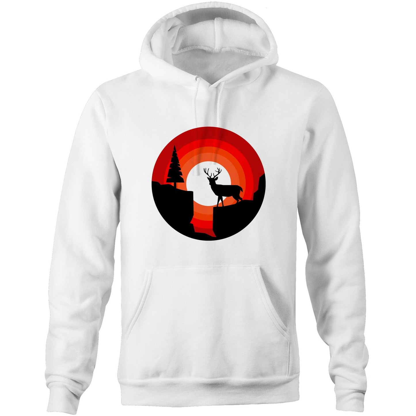 Unisex Earthfolk Hoodie - No Eye Deer - The Crescent Moon