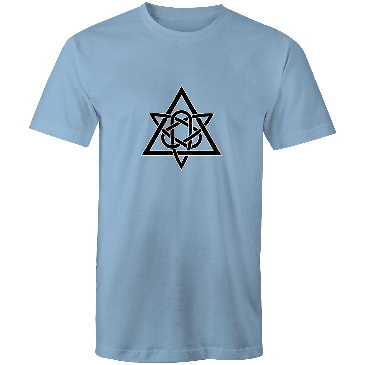 Men's Earthfolk T shirt - Celtic Geometry - The Crescent Moon