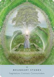 The Ancient Stones Oracle Cards - The Crescent Moon