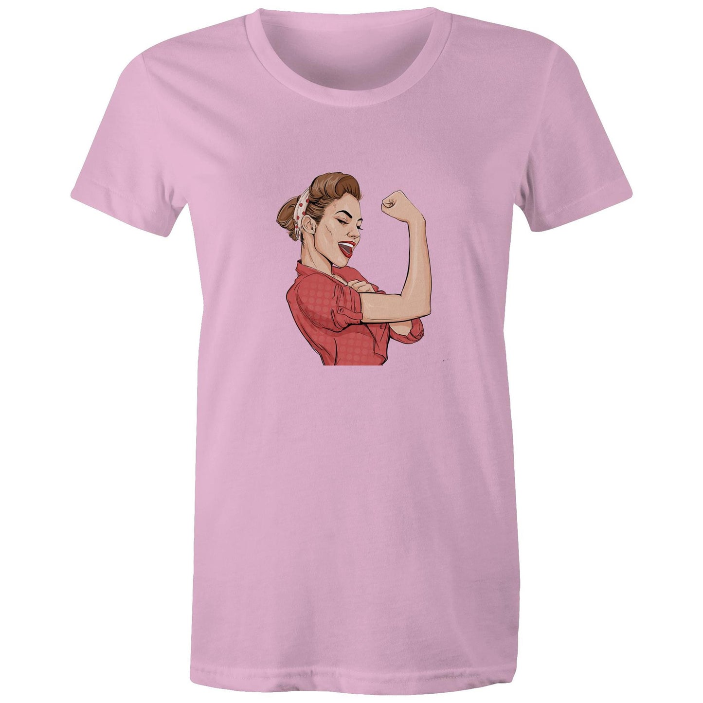 Women's Earthfolk T shirt - I am Woman - The Crescent Moon