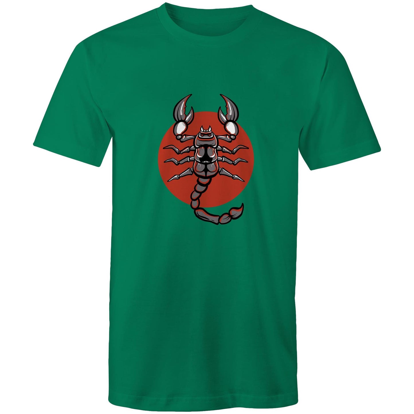 Men's Earthfolk Printed T shirt - Scorpion - The Crescent Moon