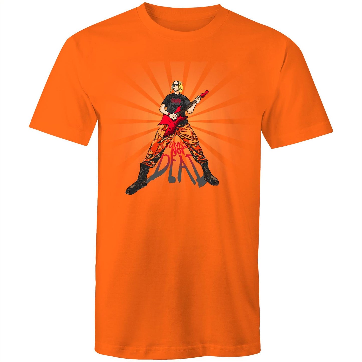 Men's Earthfolk T shirt - Punks Not Dead - The Crescent Moon