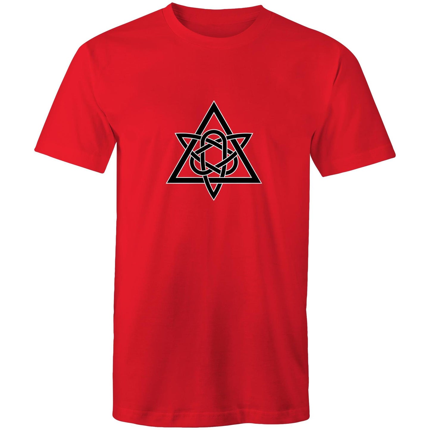 Men's Earthfolk T shirt - Celtic Geometry - The Crescent Moon