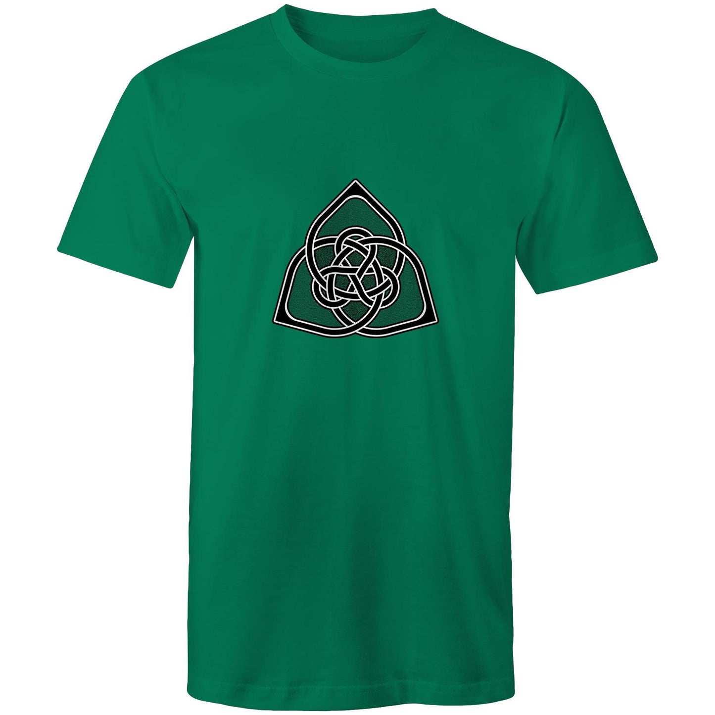 Men's Earthfolk T shirt - Celtic Shadow - The Crescent Moon