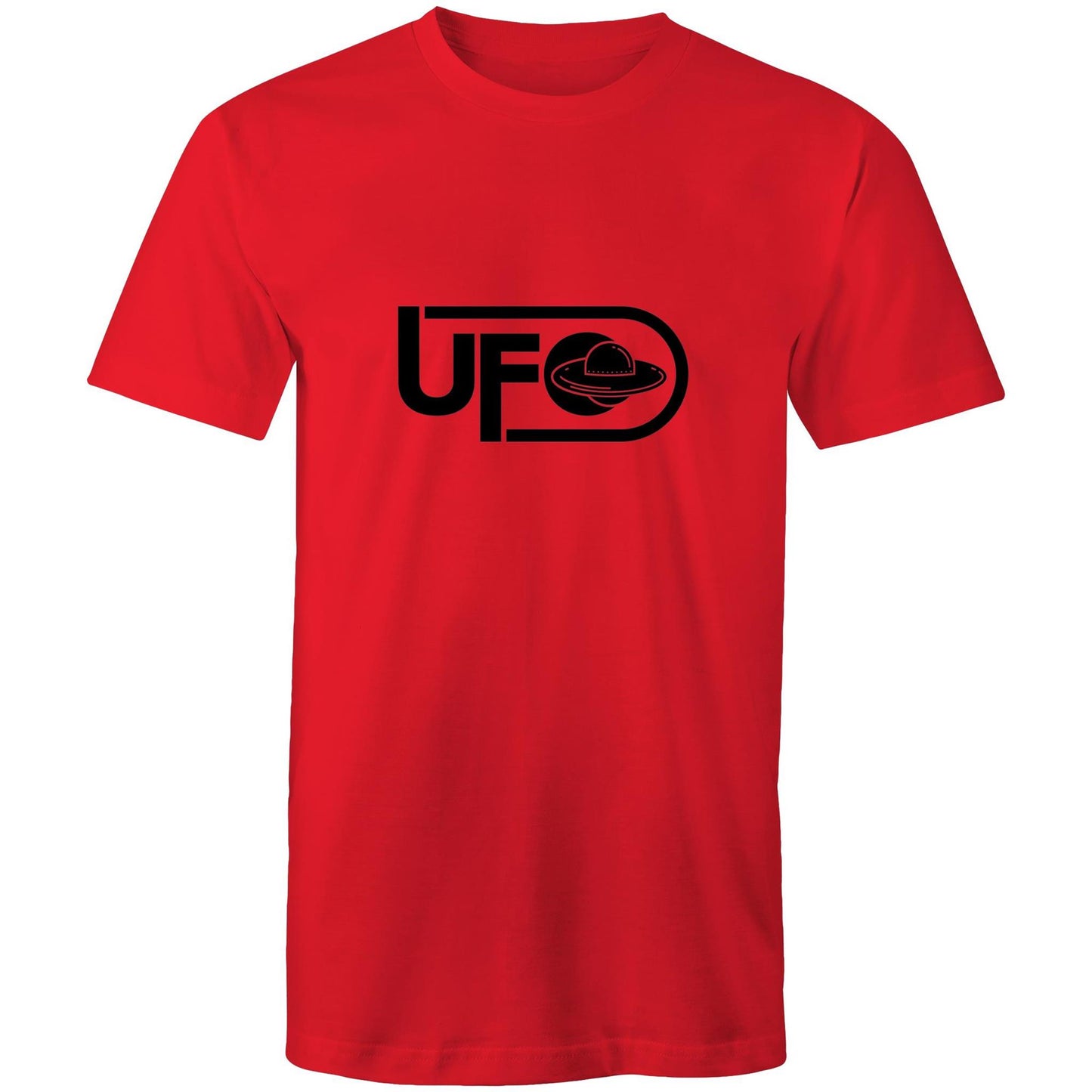 Men's Earthfolk T shirt - UFO - The Crescent Moon