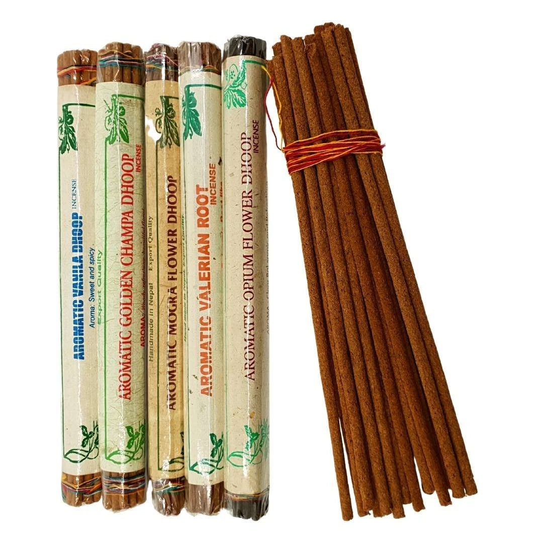 Patchouli Dhoop Incense - Handmade In Nepal - The Crescent Moon