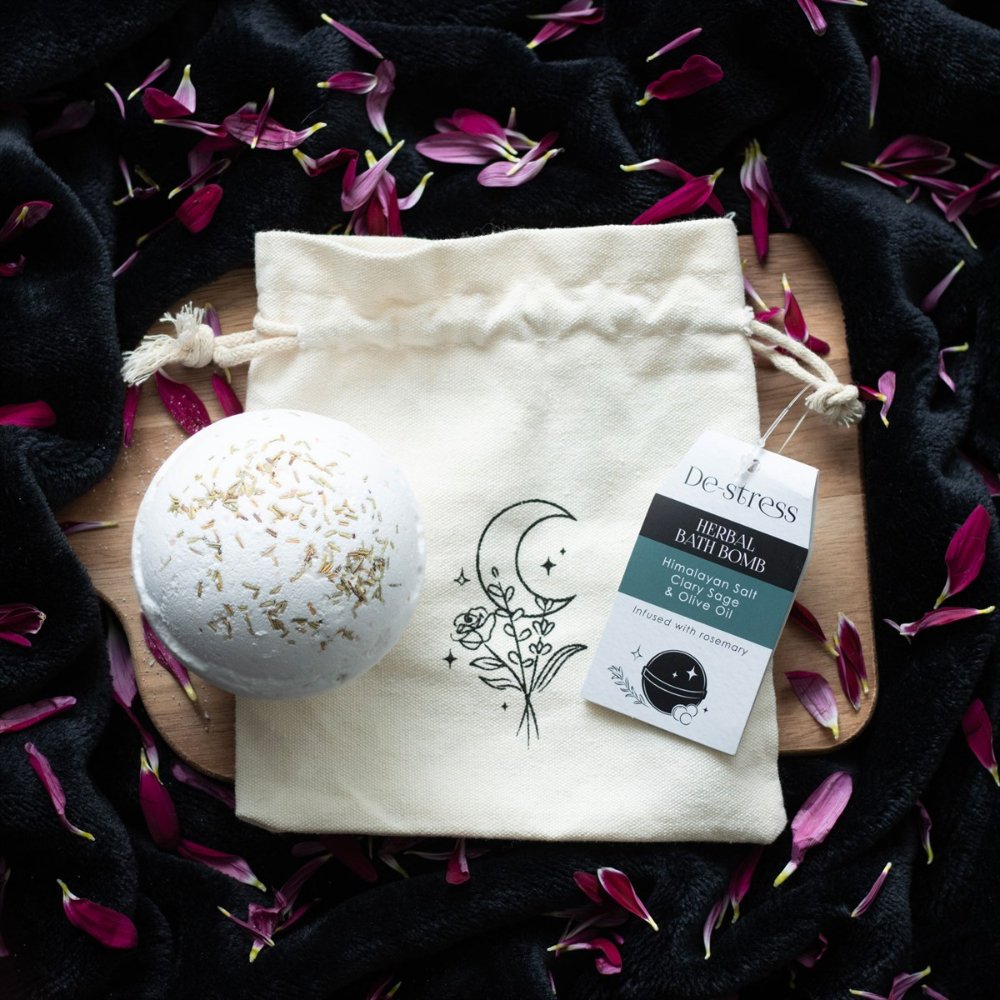herbal bath bomb