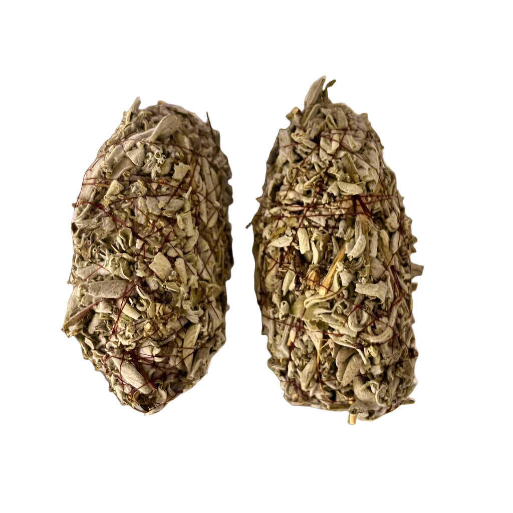 Australian Organic White Sage and Lavender Smudge Stick - The Crescent Moon