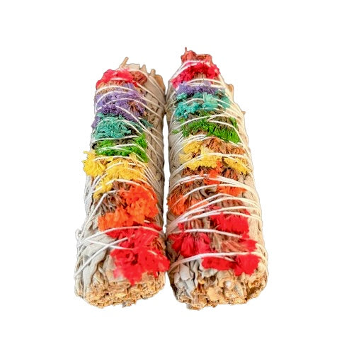 Chakra White Sage Smudge Stick - The Crescent Moon