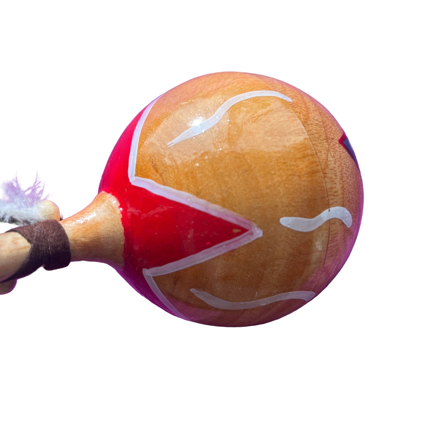 Shamanic Feather Shaker - Maraca - The Crescent Moon