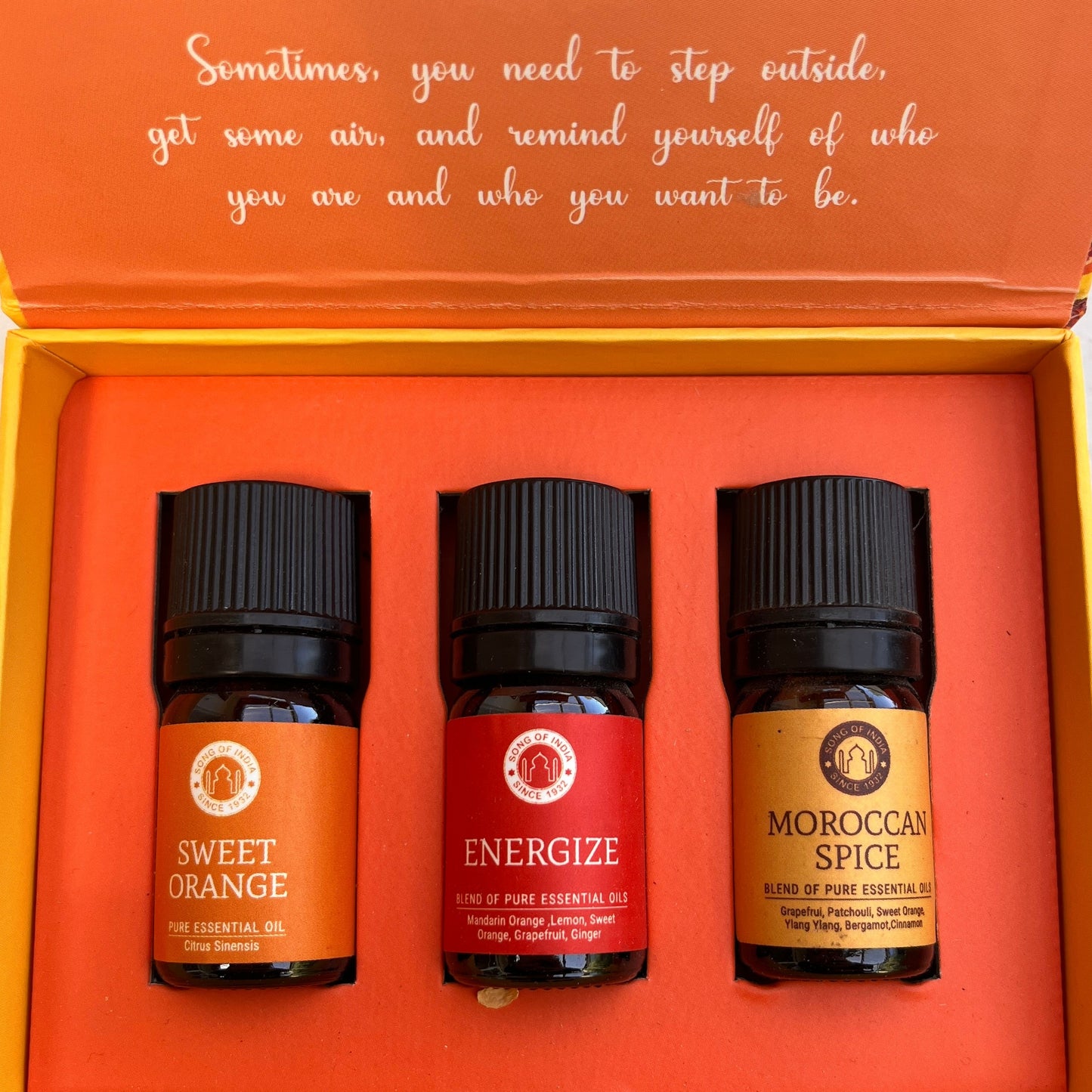 Essential Oil Set - Citrus Blast Aromatherapy - The Crescent Moon