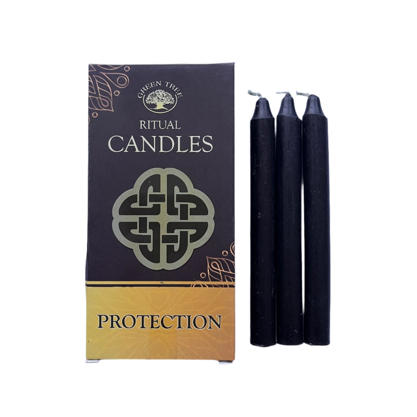 Ritual Spell Candles - Protection - The Crescent Moon