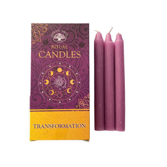 Ritual Spell Candles - Transformation - The Crescent Moon