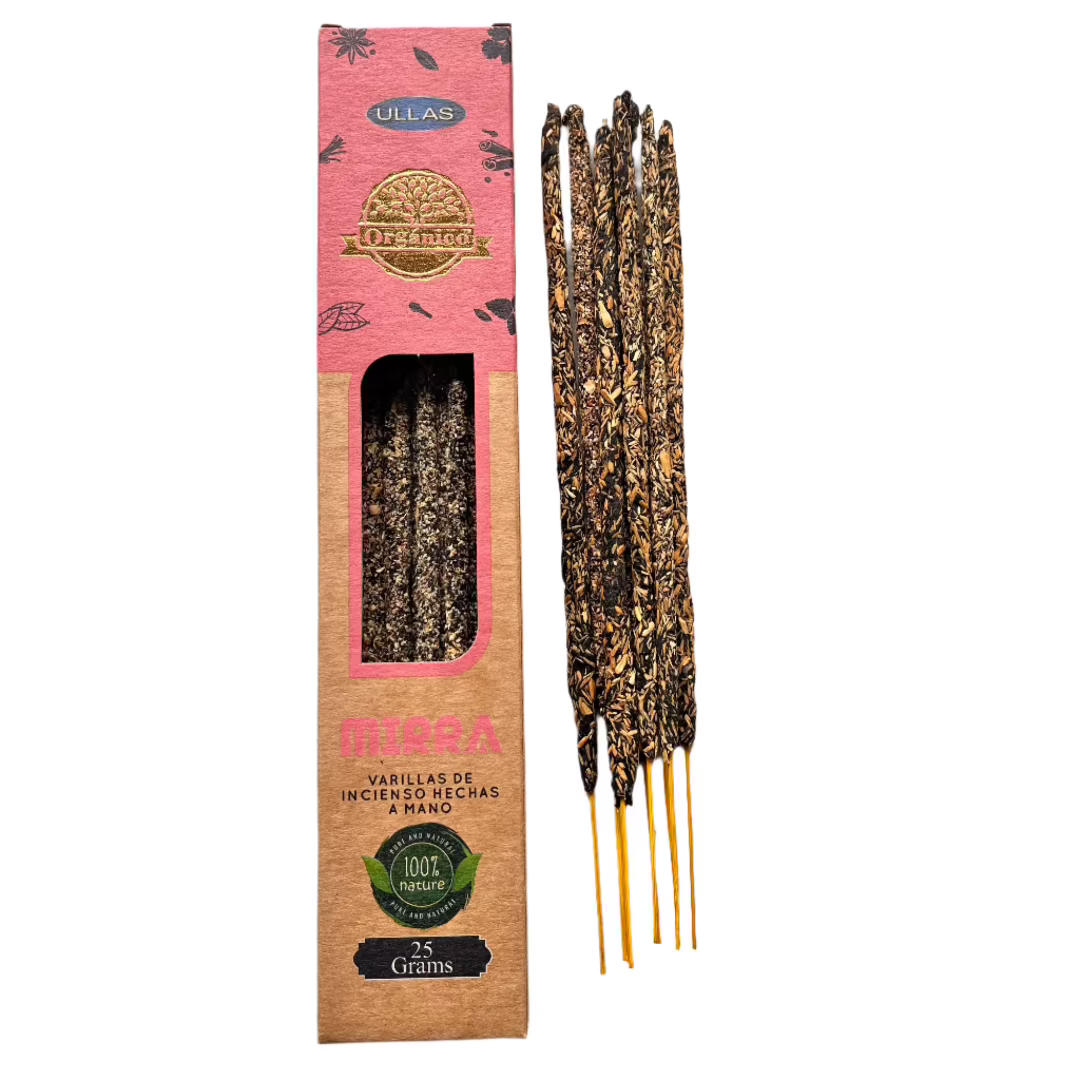 Ullas Organico Myrrh Incense - The Crescent Moon