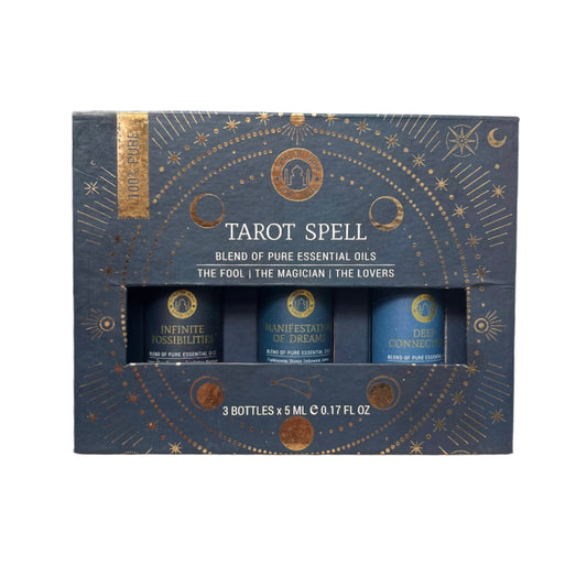 Essential Oil Set - Tarot Spell Aromatherapy - The Crescent Moon