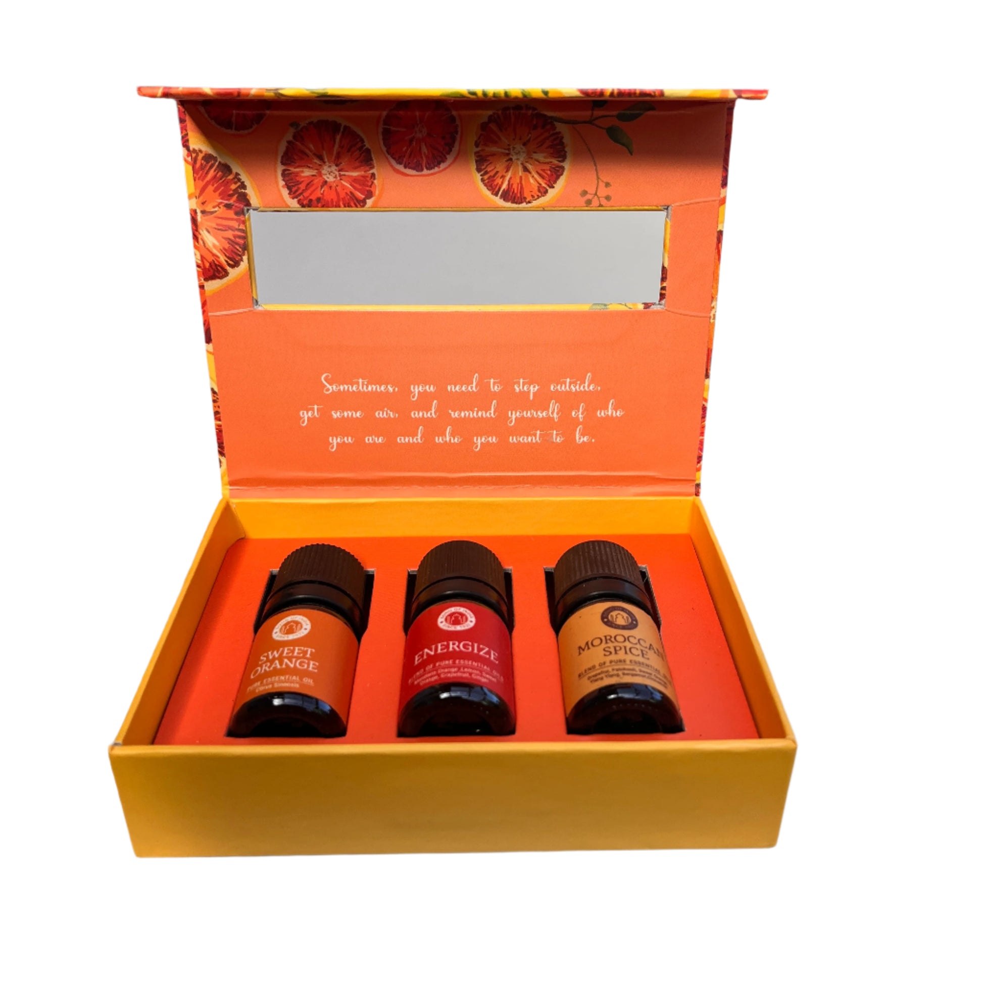 Essential Oil Set - Citrus Blast Aromatherapy - The Crescent Moon